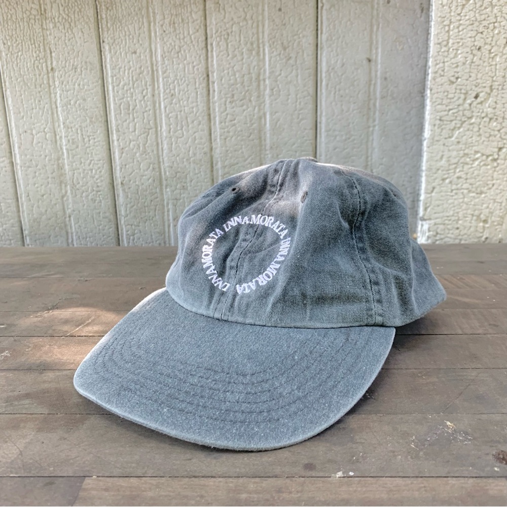 90s vintage Pat Benatar faded grey baseball cap OS